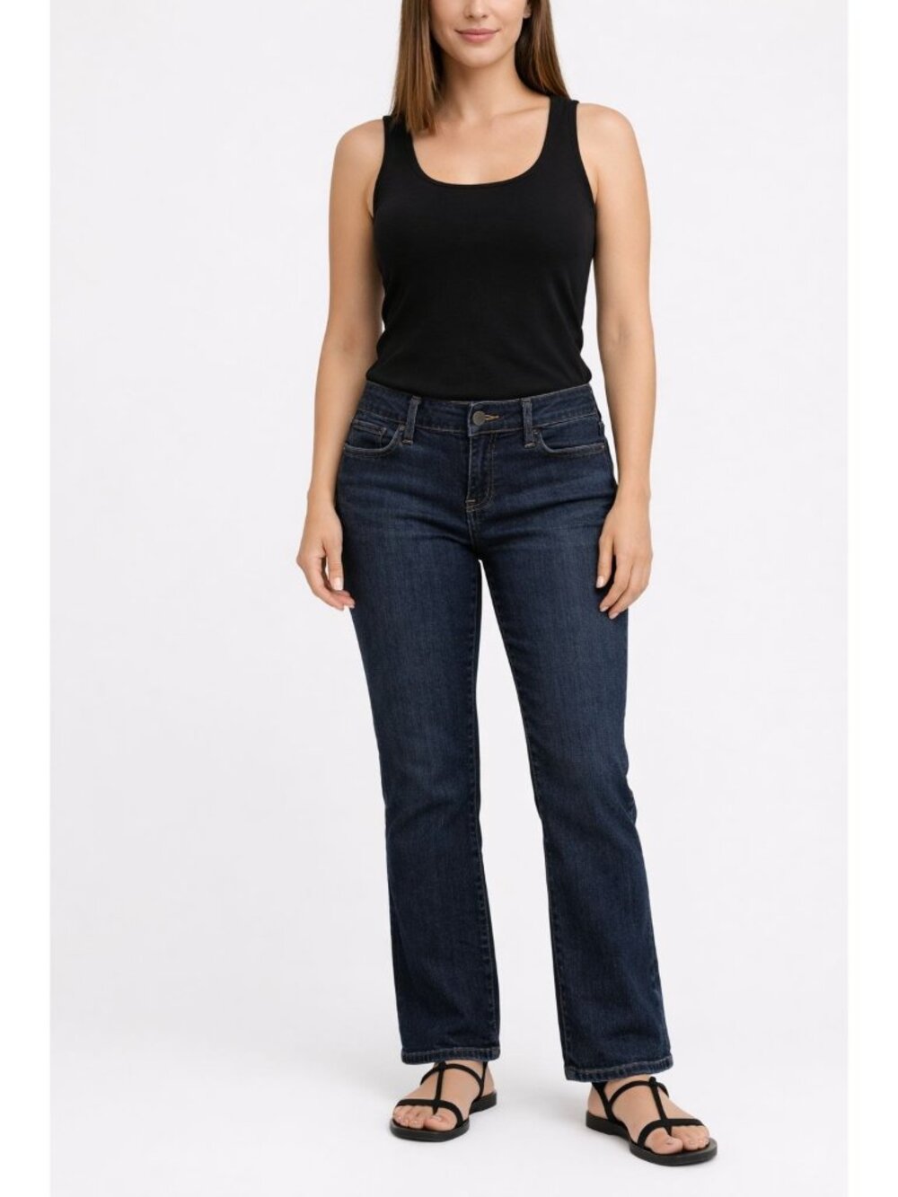 Ann Taylor LOFT Slim Boot Jeans – Size 6P Dark Wash